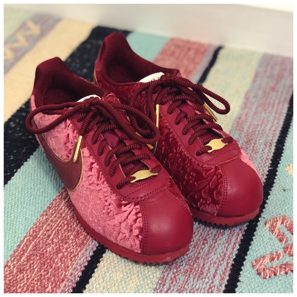 Womens Cortez In Red Velvet Crush 